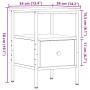 Mesitas noche 2 uds madera ingeniería roble artisan 34x36x50 cm de , Mesitas de noche - Ref: Foro24-857265, Precio: 95,58 €, ...