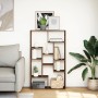 Estantería de madera de ingeniería marrón roble 72x20x120 cm de , Librerías y estanterías - Ref: Foro24-858162, Precio: 69,10...
