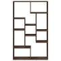 Estantería de madera de ingeniería marrón roble 72x20x120 cm de , Librerías y estanterías - Ref: Foro24-858162, Precio: 69,10...