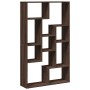 Estantería de madera de ingeniería marrón roble 72x20x120 cm de , Librerías y estanterías - Ref: Foro24-858162, Precio: 69,10...