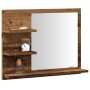 Espejo mueble de cuarto de baño roble artisan 60x10,5x45 cm de , Tocadores de baño - Ref: Foro24-856256, Precio: 37,96 €, Des...