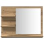 Espejo mueble de cuarto de baño roble artisan 60x10,5x45 cm de , Tocadores de baño - Ref: Foro24-856256, Precio: 37,96 €, Des...