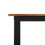 Mesa de jardín con patas en U madera maciza acacia 200x90x75 cm de , Mesas de jardín - Ref: Foro24-319514, Precio: 273,48 €, ...