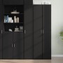 Aparador de madera de ingeniería negro 30x42,5x185 cm de , Aparadores - Ref: Foro24-3281393, Precio: 143,02 €, Descuento: %