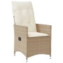 Set comedor de jardín 7 pzas con cojines ratán sintético beige de , Conjuntos de jardín - Ref: Foro24-3276803, Precio: 770,02...