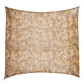 Red de camuflaje con bolsa de almacenamiento arena 416x402 cm de , Equipamiento de protección para caza y tiro - Ref: Foro24-...