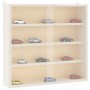 Vitrina de madera para coleccionistas con puertas 40x8,5x37 cm de , Estantes y estanterías - Ref: Foro24-4017385, Precio: 48,...
