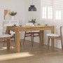 Mesa de comedor madera ingeniería roble artisan 140x74,5x76 cm de , Mesas de cocina y de comedor - Ref: Foro24-856573, Precio...