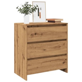 Aparador de madera de ingeniería roble artisan 70x41x75 cm de , Aparadores - Ref: Foro24-856779, Precio: 103,49 €, Descuento: %