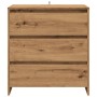 Aparador de madera de ingeniería roble artisan 70x41x75 cm de , Aparadores - Ref: Foro24-856779, Precio: 103,49 €, Descuento: %