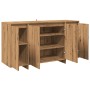 Aparador de madera de ingeniería roble artisan 135x41x75 cm de , Aparadores - Ref: Foro24-856791, Precio: 209,57 €, Descuento: %