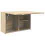Mueble de pared baño madera ingeniería roble Sonoma 60x25x40 cm de , Tocadores de baño - Ref: Foro24-860069, Precio: 57,78 €,...