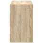 Mueble de pared baño madera ingeniería roble Sonoma 60x25x40 cm de , Tocadores de baño - Ref: Foro24-860069, Precio: 57,78 €,...