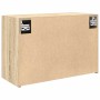 Mueble de pared baño madera ingeniería roble Sonoma 60x25x40 cm de , Tocadores de baño - Ref: Foro24-860069, Precio: 57,78 €,...