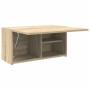 Mueble de pared baño madera ingeniería roble Sonoma 60x25x30 cm de , Tocadores de baño - Ref: Foro24-860060, Precio: 55,82 €,...