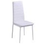 Juego de mesa de comedor de 7 piezas en blanco y negro de , muebles para cocinas y comedores - Ref: Foro24-281913, Precio: 23...