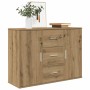 Aparador de madera de ingeniería roble artisan 90x29,5x65 cm de , Aparadores - Ref: Foro24-855979, Precio: 103,54 €, Descuent...