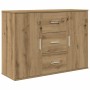 Aparador de madera de ingeniería roble artisan 90x29,5x65 cm de , Aparadores - Ref: Foro24-855979, Precio: 103,54 €, Descuent...