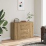 Aparador de madera de ingeniería roble artisan 90x29,5x65 cm de , Aparadores - Ref: Foro24-855979, Precio: 103,54 €, Descuent...