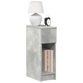 Mesillas de noche con cajón 2 uds gris hormigón 20x36x60 cm de , Mesitas de noche - Ref: Foro24-858702, Precio: 72,15 €, Desc...