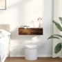 Estante de pared con cajones de madera contrachapada blanco de , Estantes y estanterías - Ref: Foro24-859972, Precio: 44,09 €...