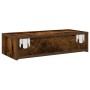 Estante de pared con cajones de madera contrachapada blanco de , Estantes y estanterías - Ref: Foro24-859972, Precio: 44,09 €...