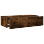Estante de pared con cajones de madera contrachapada blanco de , Estantes y estanterías - Ref: Foro24-859972, Precio: 44,09 €...