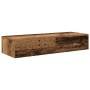 Estante de pared con cajones madera vieja 100x36x19 cm de , Estantes y estanterías - Ref: Foro24-859993, Precio: 75,30 €, Des...
