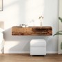 Estante de pared con cajones madera vieja 100x36x19 cm de , Estantes y estanterías - Ref: Foro24-859993, Precio: 75,30 €, Des...