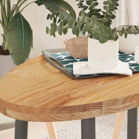 Tablero de mesa ovalado madera maciza de roble 100x50x4 cm de , Tableros para mesas - Ref: Foro24-4009050, Precio: 110,22 €, ...
