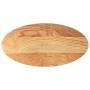 Tablero de mesa ovalado madera maciza de roble 100x50x4 cm de , Tableros para mesas - Ref: Foro24-4009050, Precio: 110,22 €, ...