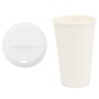Vasos de café de papel con tapa 1000 uds 16oz 400ml de , Vasos desechables - Ref: Foro24-3325218, Precio: 147,60 €, Descuento: %