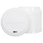 Vasos de café de papel con tapa 1000 uds 16oz 400ml de , Vasos desechables - Ref: Foro24-3325218, Precio: 147,60 €, Descuento: %