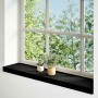 Alféizares de ventana 2 uds madera maciza roble marrón oscuro de , Marcos de ventanas - Ref: Foro24-4009176, Precio: 66,70 €,...