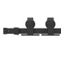 Kit de herrajes para puertas correderas acero negro 183 cm de , Artículos para puertas - Ref: Foro24-4009716, Precio: 61,95 €...