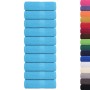 Toallas invitados 10 uds 100% algodón turquesa 30x50 cm 360 gsm de , Toallas - Ref: Foro24-136973, Precio: 24,10 €, Descuento: %