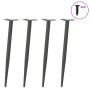 Patas para mesa de centro cónicas 4 uds acero antracita 72-73cm de , Patas para mesas - Ref: Foro24-4012518, Precio: 53,68 €,...