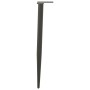 Patas para mesa de centro cónicas 4 uds acero antracita 72-73cm de , Patas para mesas - Ref: Foro24-4012518, Precio: 53,68 €,...