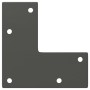 Patas para mesa de centro cónicas 4 uds acero antracita 72-73cm de , Patas para mesas - Ref: Foro24-4012518, Precio: 53,68 €,...