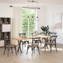 Patas para mesa comedor forma X 2uds acero natural 50x(72-73)cm de , Patas para mesas - Ref: Foro24-4012911, Precio: 61,88 €,...