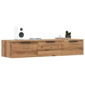 Armario de pared madera ingeniería roble artesano 102x30x20cm de , Armarios y almacenamiento - Ref: Foro24-856986, Precio: 69...