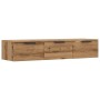 Armario de pared madera ingeniería roble artesano 102x30x20cm de , Armarios y almacenamiento - Ref: Foro24-856986, Precio: 69...