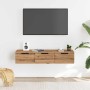 Armario de pared madera ingeniería roble artesano 102x30x20cm de , Armarios y almacenamiento - Ref: Foro24-856986, Precio: 69...