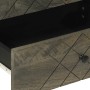 Mesilla de noche negra 50x33x62 cm madera maciza mango de , Mesitas de noche - Ref: Foro24-4017694, Precio: 86,07 €, Descuent...