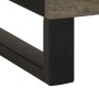 Mesilla de noche negra 50x33x62 cm madera maciza mango de , Mesitas de noche - Ref: Foro24-4017694, Precio: 86,07 €, Descuent...
