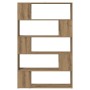 Estantería/divisor de espacios roble artisan 100x24x155 cm de , Librerías y estanterías - Ref: Foro24-856747, Precio: 88,00 €...