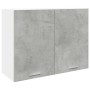 Set muebles de baño 7 piezas “Lyon” gris hormigón de , Muebles de baño - Ref: Foro24-3324856, Precio: 647,29 €, Descuento: %