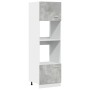 Set muebles de baño 7 piezas “Lyon” gris hormigón de , Muebles de baño - Ref: Foro24-3324856, Precio: 647,29 €, Descuento: %