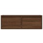 Mueble de TV con luces LED roble marrón 75x35,5x25 cm de , Muebles TV - Ref: Foro24-860235, Precio: 72,35 €, Descuento: %