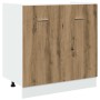 Set de muebles cocina 7 pzas madera ingeniería roble artesanal de , Armarios de cocina - Ref: Foro24-3328572, Precio: 608,36 ...